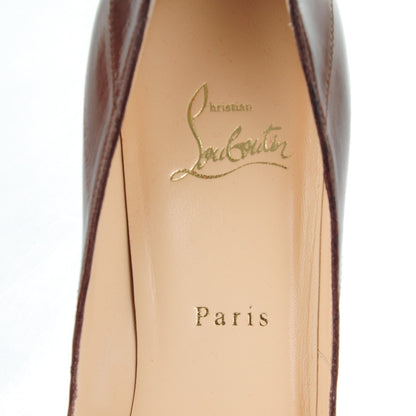 Christian Louboutin Eel Pigalle 120 Pumps 38 Brown 7 of 8