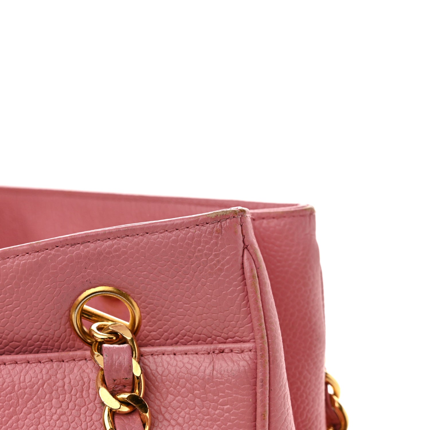 Chanel Caviar CC Shoulder Bag Pink 15 of 20