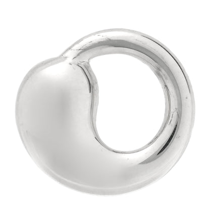 Tiffany Sterling Silver 12mm Elsa Peretti Eternal Circle Pendant 1 of 3