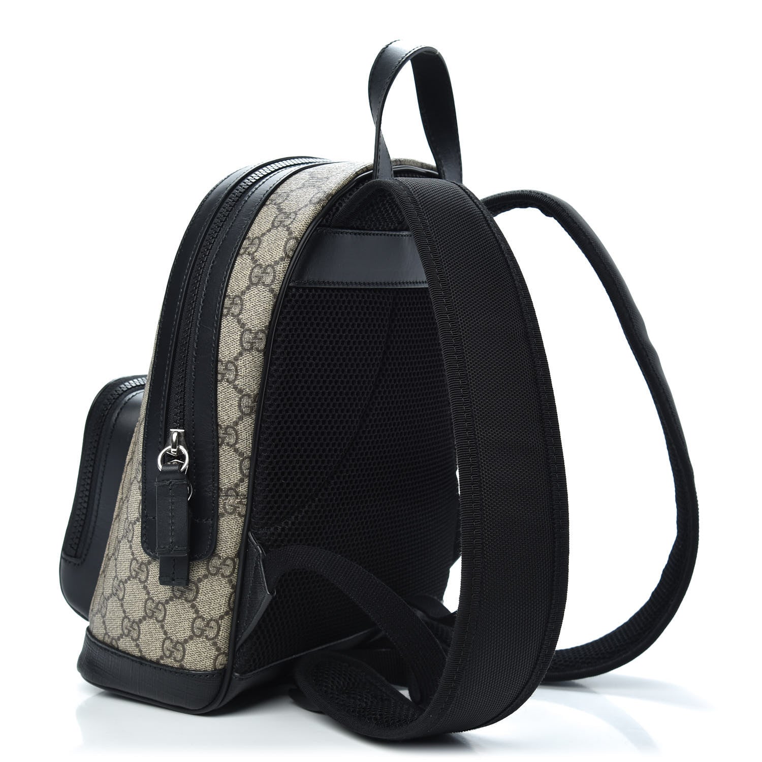Gucci GG Supreme Monogram Small Eden Day Backpack Black 2 of 9