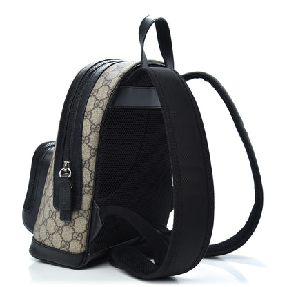 Gucci GG Supreme Monogram Small Eden Day Backpack Black 2 of 9