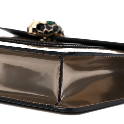 Bulgari Metallic Calfskin Serpenti Forever Crossbody Bag Bronze 5 of 12