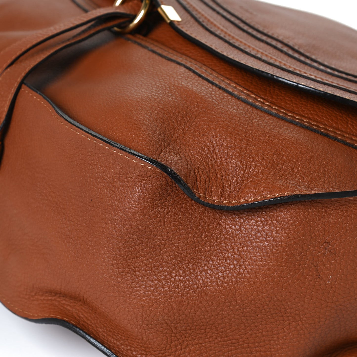 Calfskin Medium Marcie Hobo Tan