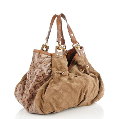 Louis Vuitton Suede Patent Monogram Irene Brown 3 of 10