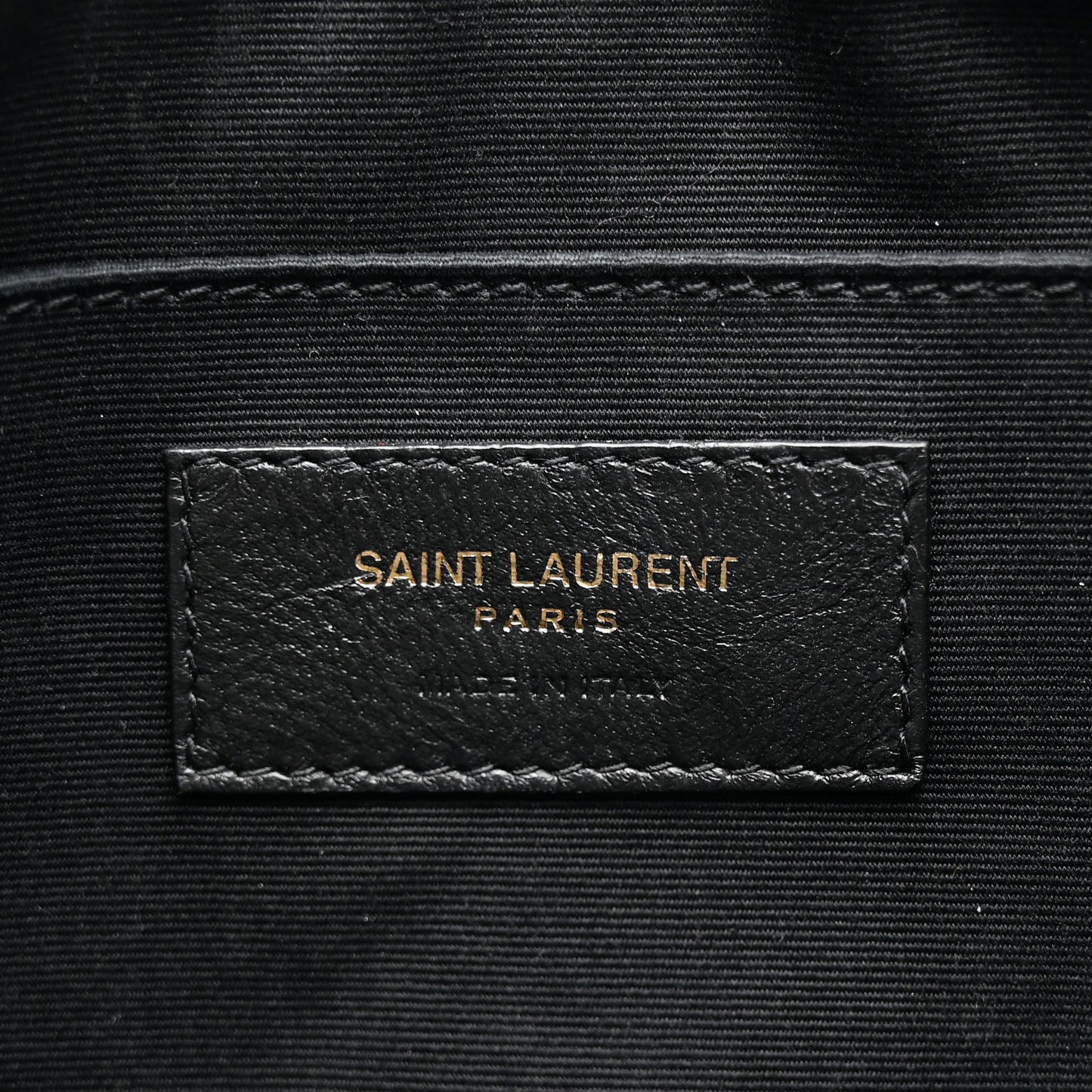 Suede Calfskin Monogram Lou Camera Bag Black