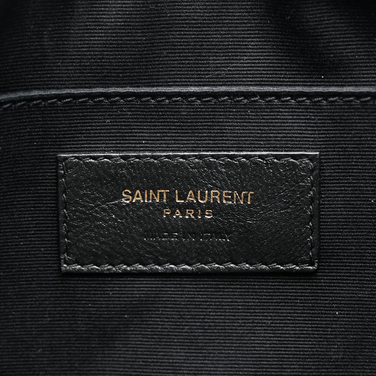 Saint Laurent Suede Calfskin Monogram Lou Camera Bag Black 6 of 14