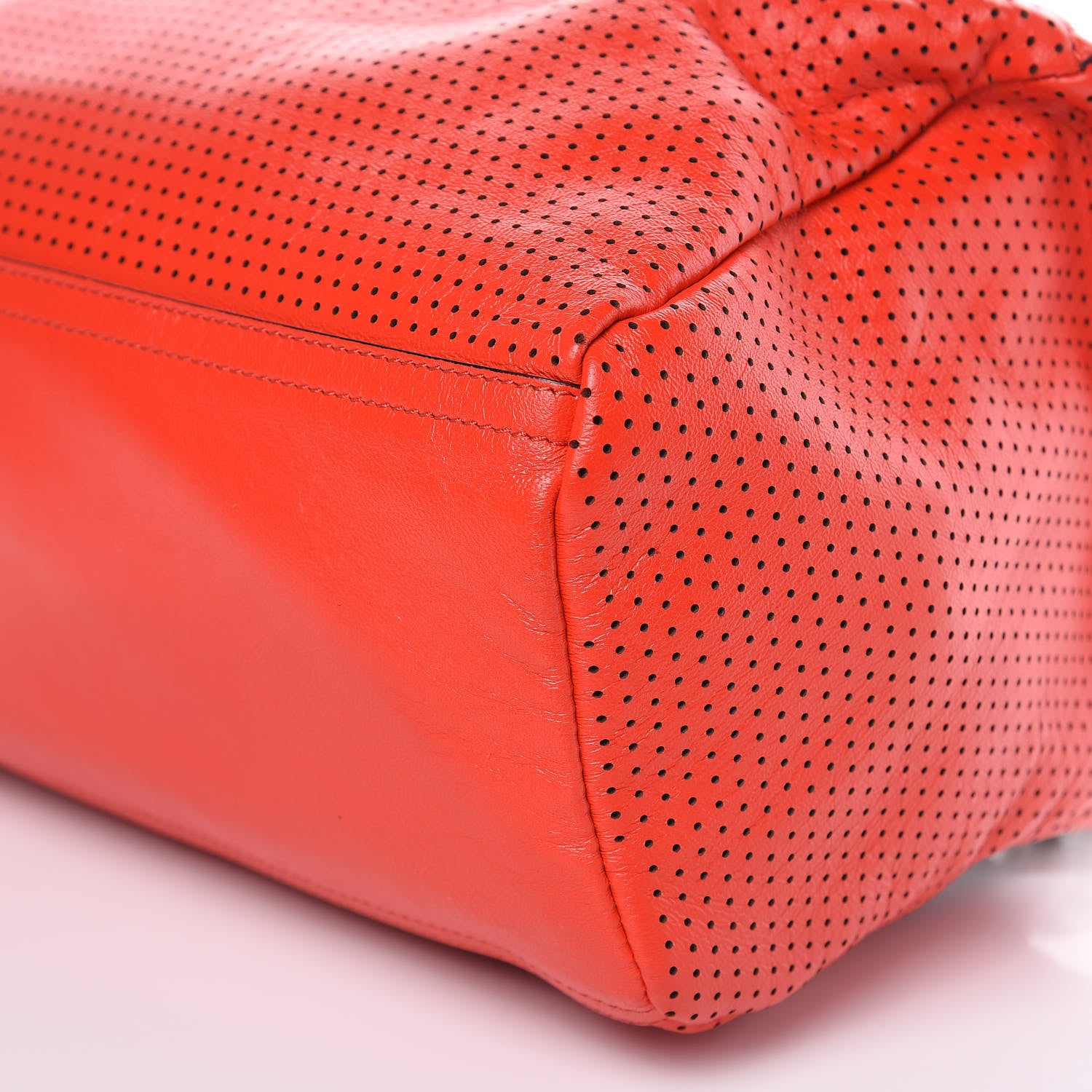 Givenchy Lambskin Perforated Small Pandora Pop Red 9 of 9