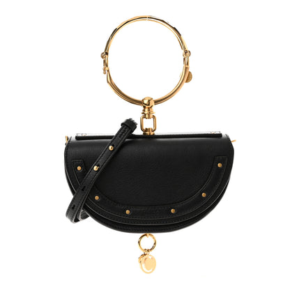 Chloe Calfskin Small Nile Bracelet Minaudiere Bag Black 1 of 10