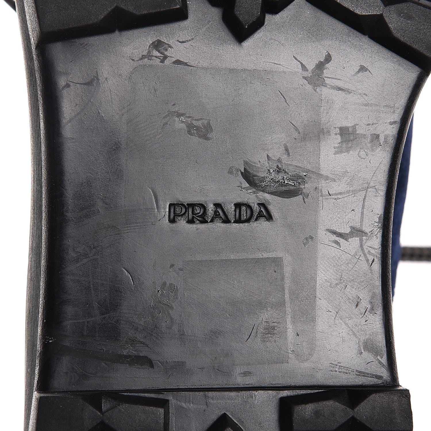 Prada Velvet Combat Boots 39.5 Black 8 of 9