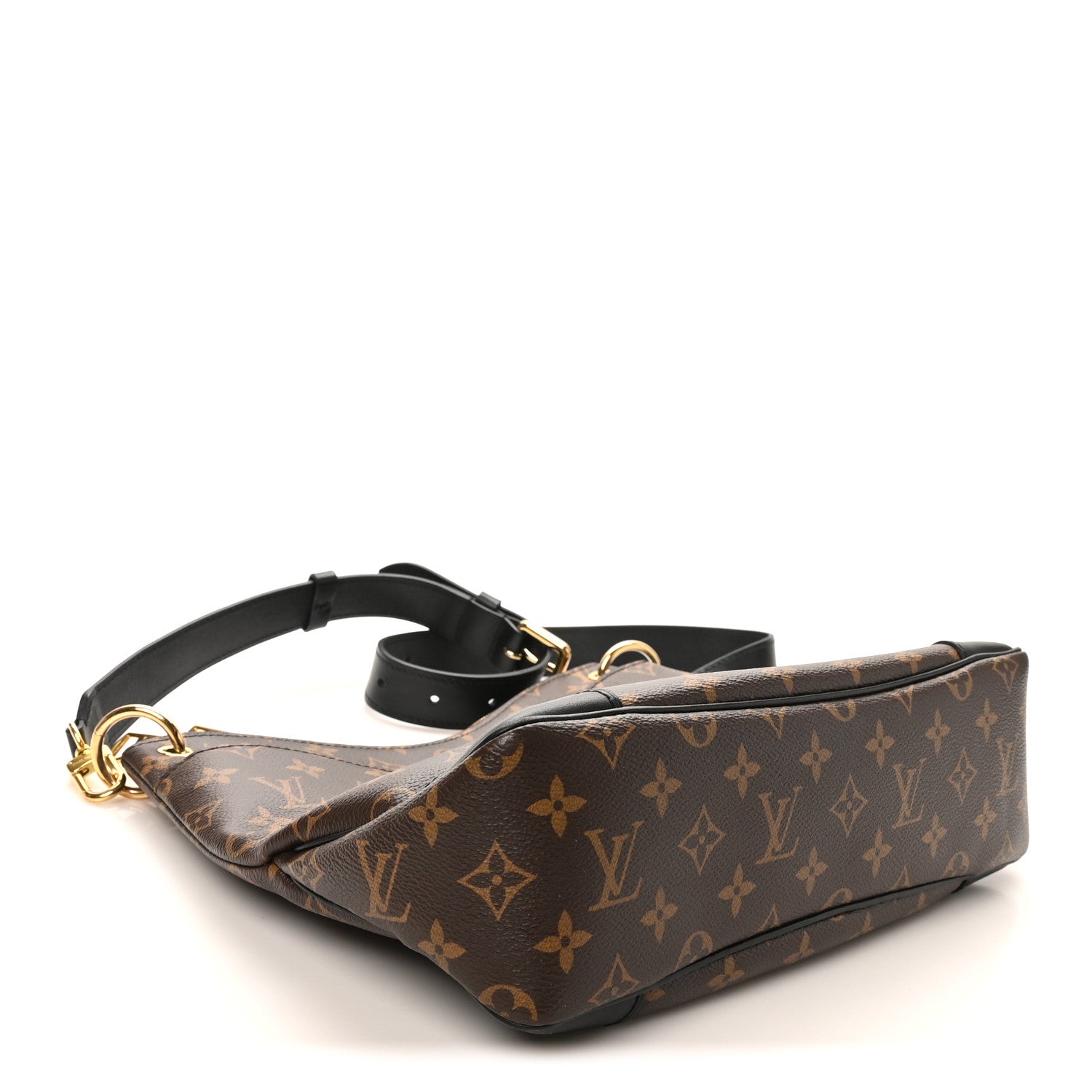 Louis Vuitton Monogram Odeon MM Black 4 of 9