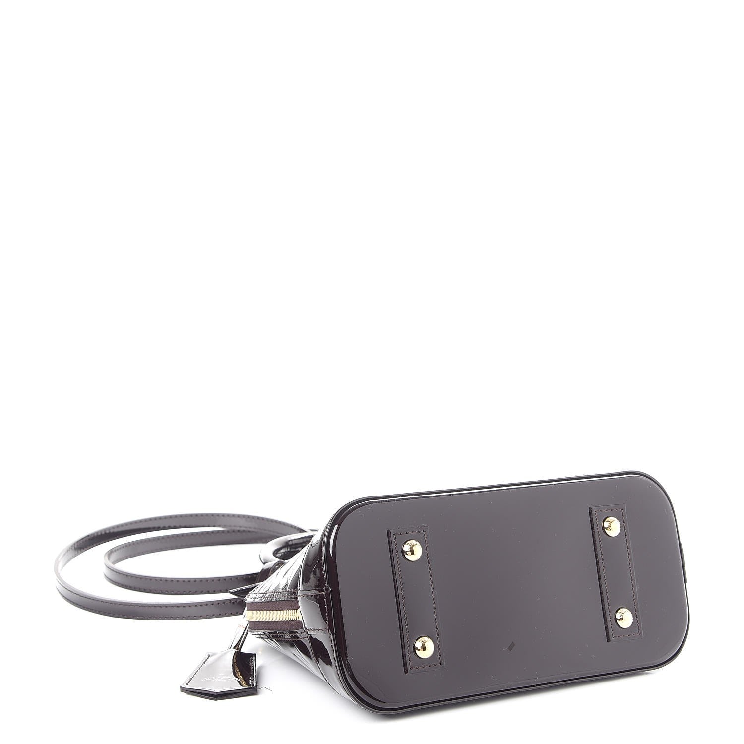 Louis Vuitton Vernis Alma BB Amarante 4 of 8