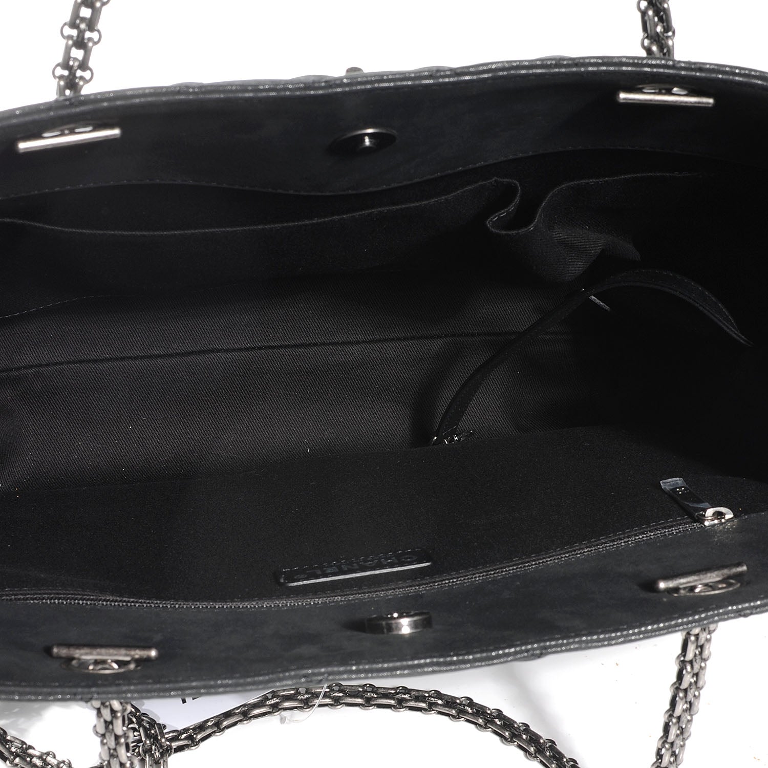 Chanel Iridescent Calfskin Reissue 2.55 Tote Black 6 of 8