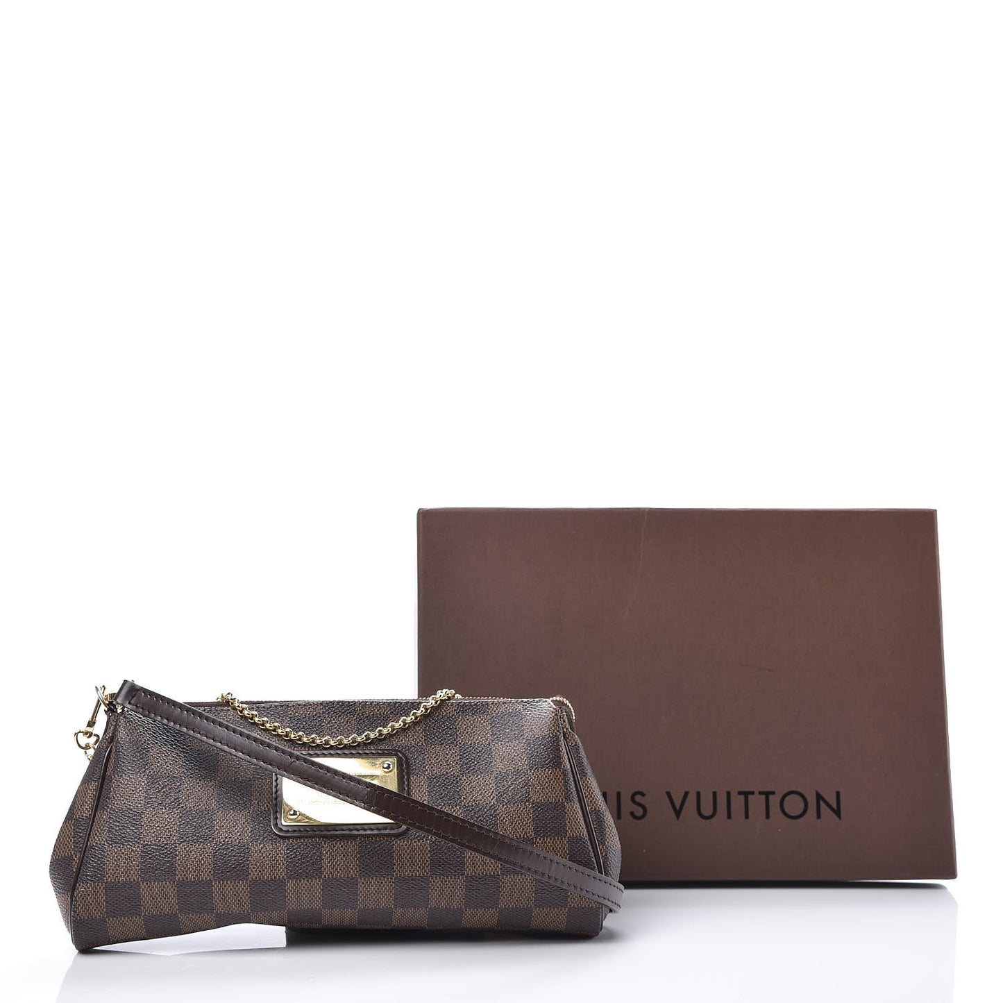 Damier Ebene Eva Clutch