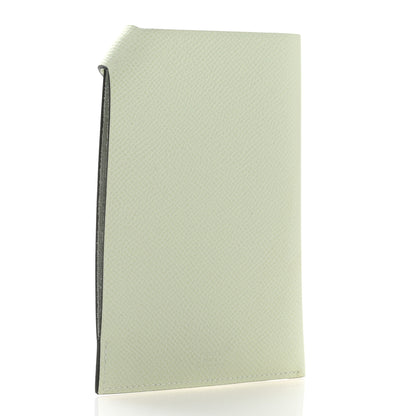 Hermes Epsom Tarmac PM Passport Holder Vert Fizz 3 of 10