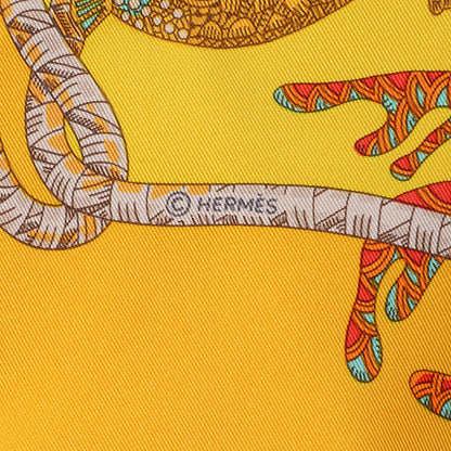 Hermes Silk Grands Fonds Scarf 90 5 of 6