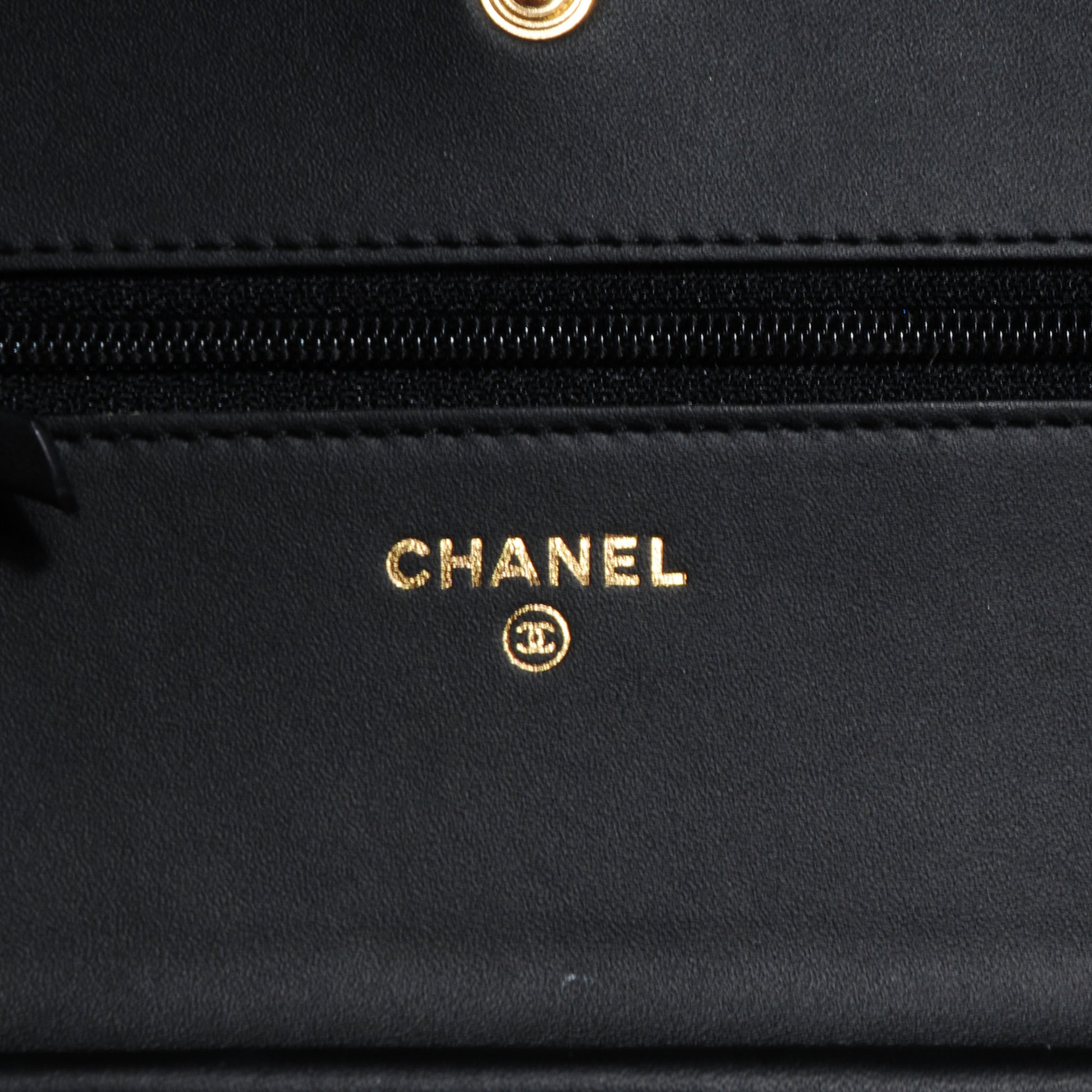 Chanel Caviar Quilted Boy Wallet On Chain WOC Black 7 of 9