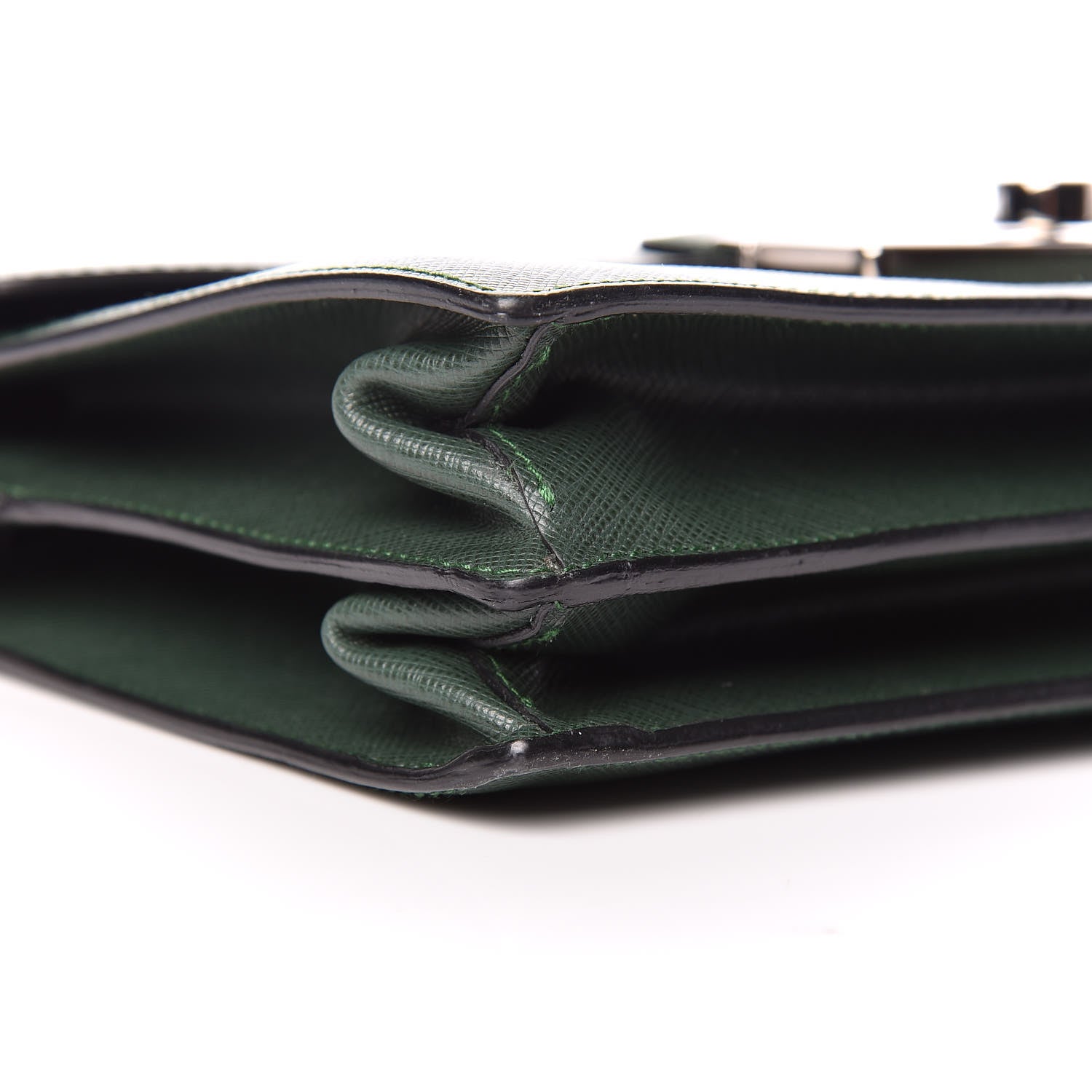 Prada Saffiano Lux Sound Shoulder Bag Lauro 10 of 11