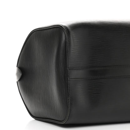 Louis Vuitton Epi Speedy 30 Black 7 of 10