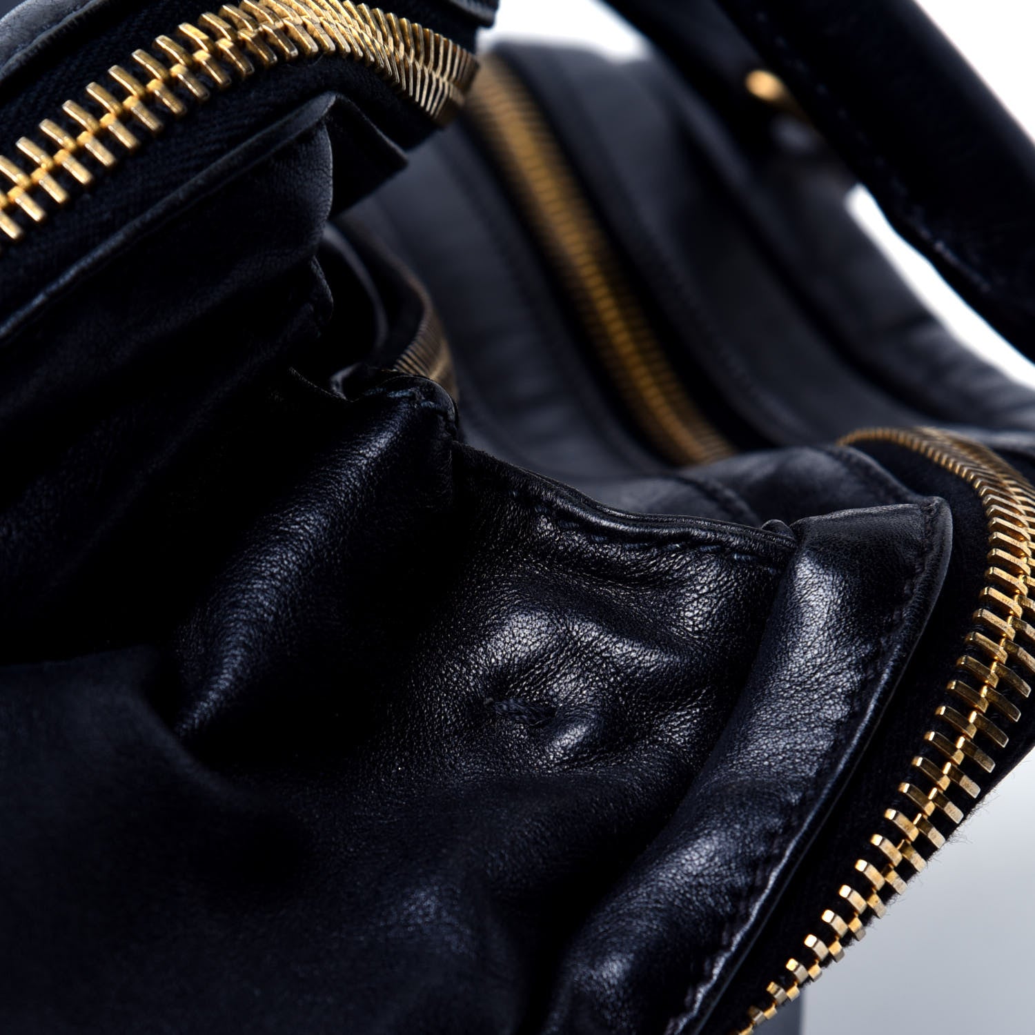 Miu Miu Vitello Lux Tote Black 5 of 5