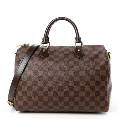 Louis Vuitton Damier Ebene Speedy Bandouliere 30 1 of 14