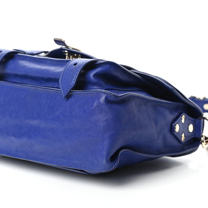 Proenza Schouler Lambskin Tiny PS1 Satchel Royal Blue 9 of 9