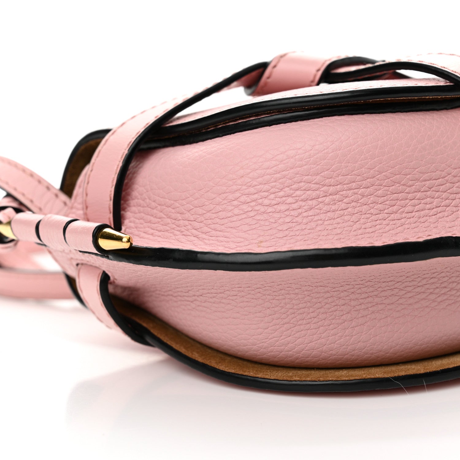 Loewe Grained Calfskin Mini Gate Crossbody Bag Pastel Pink 9 of 11