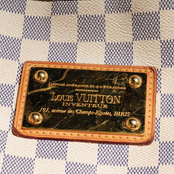 Louis Vuitton Damier Azur Galliera PM 6 of 9
