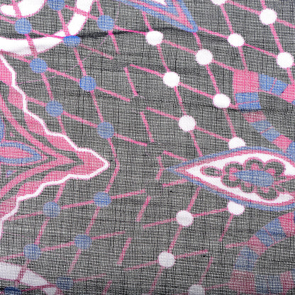 Louis Vuitton Cotton Etole Stole Blue Nuit 9 of 9