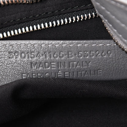 Balenciaga Agneau Silver Metallic Edge Hardware City Gris Cendre 6 of 11