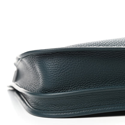 Hermes Taurillon Clemence Evelyne III PM Vert Cypress 5 of 8
