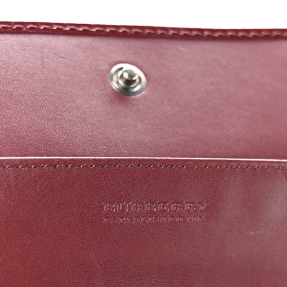 Burberry Nova Check Heart Wallet Berry Red 6 of 8