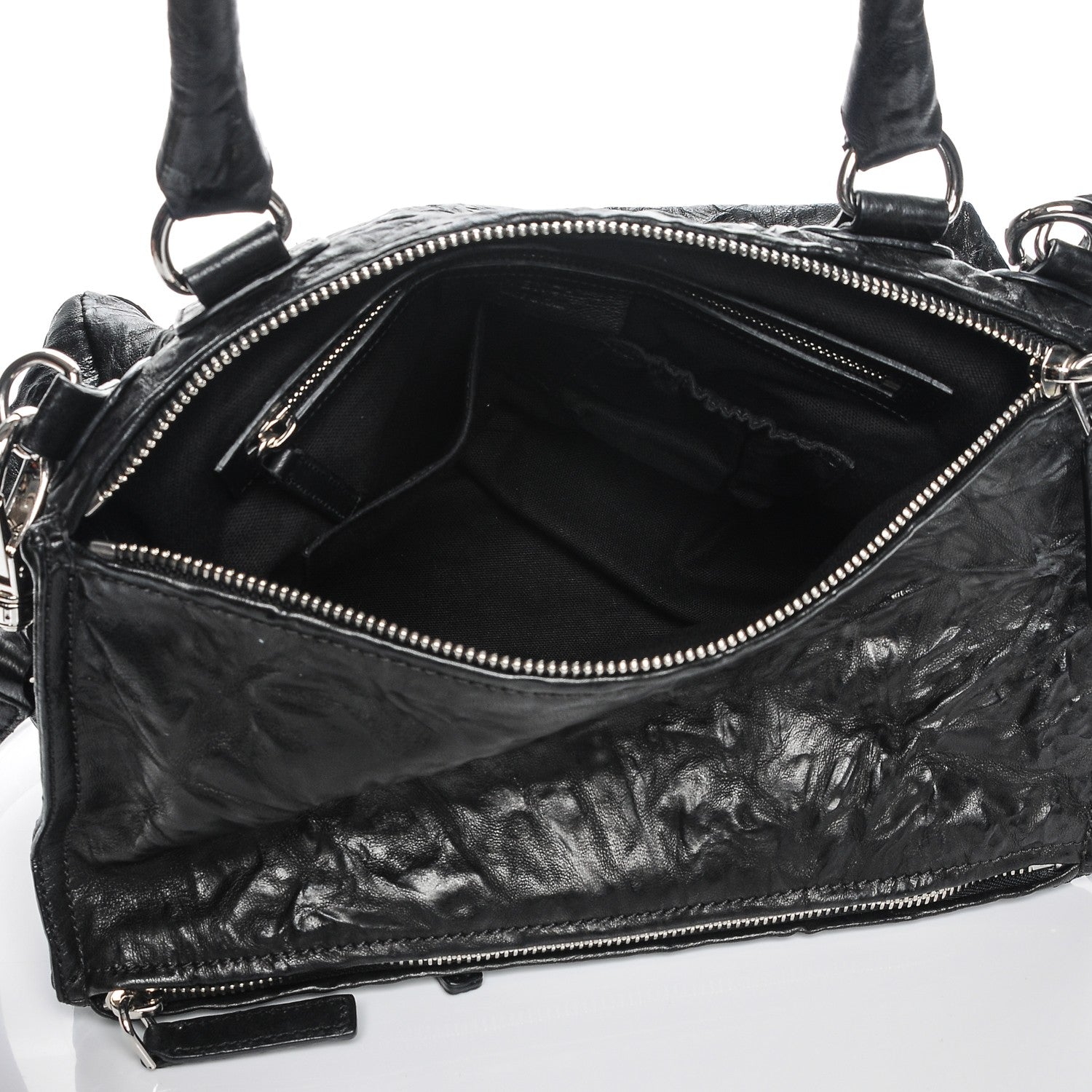 Givenchy Tumbled Sheepskin Medium Pandora Bag Black 5 of 8