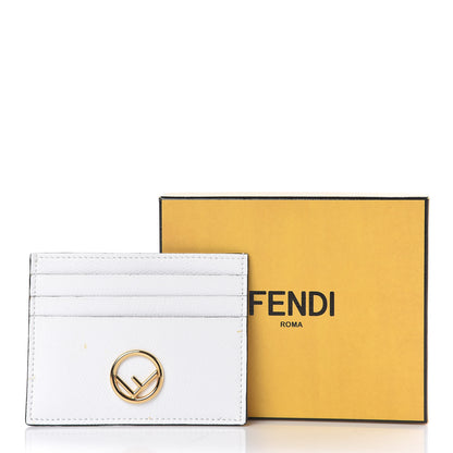 Fendi Vitello Cruise F is Fendi Card Holder Optical White 13 of 13