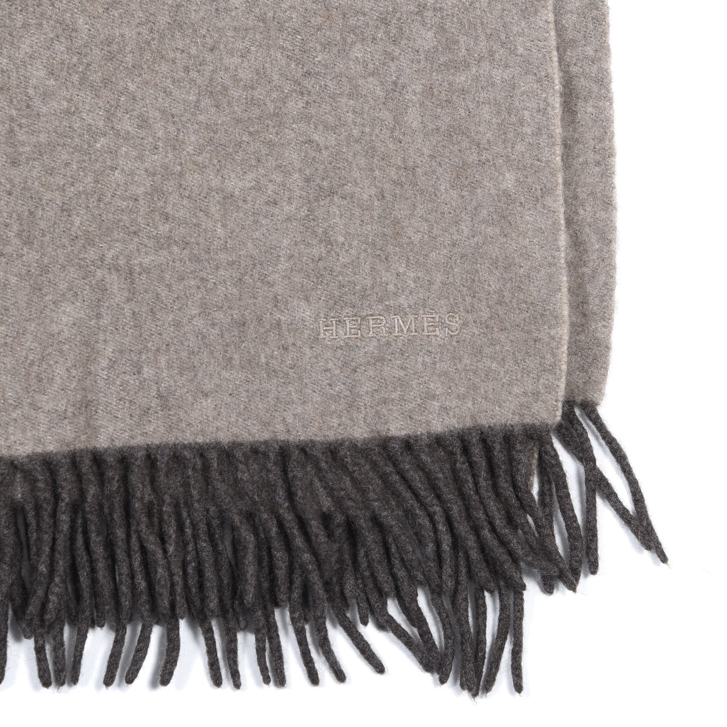 Cashmere Fringe Throw Blanket