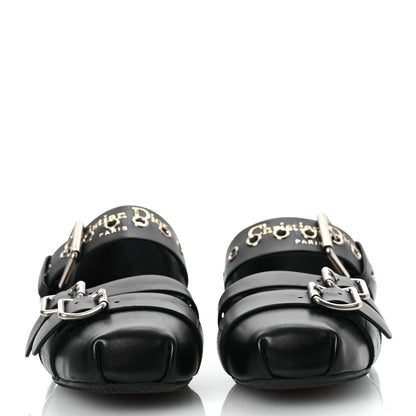 Christian Dior Calfskin Punk Ballet Flats 36 Black 3 of 14