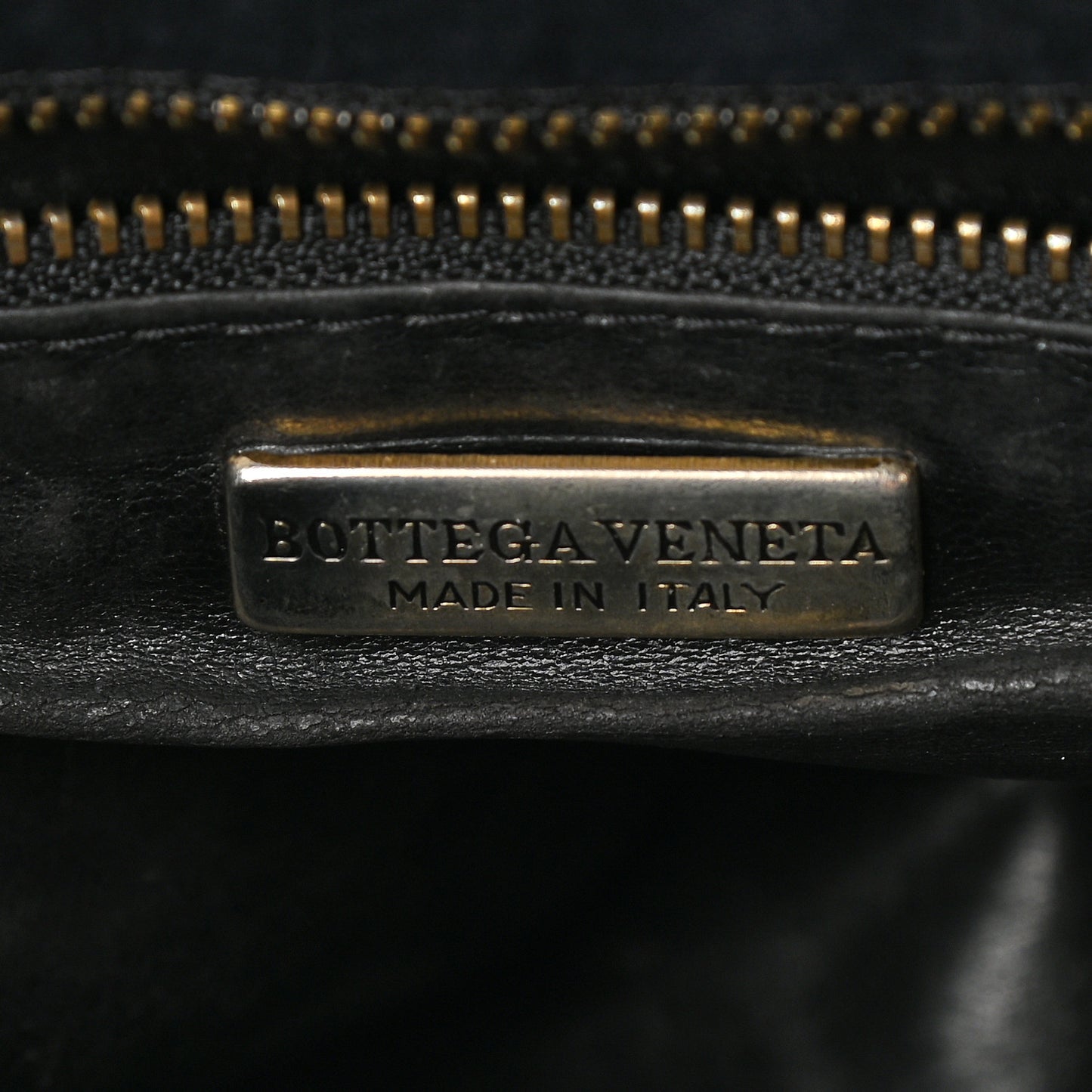 Nappa Intrecciato Crossbody Flap Bag Black