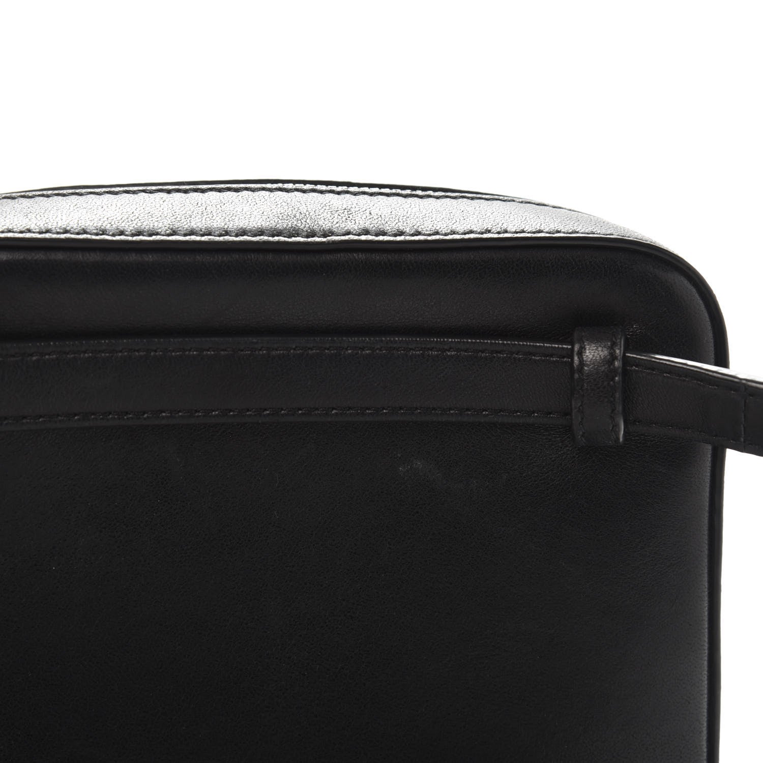 Saint Laurent Lambskin Matelasse Vicky Monogram Belt Bag Black 10 of 12