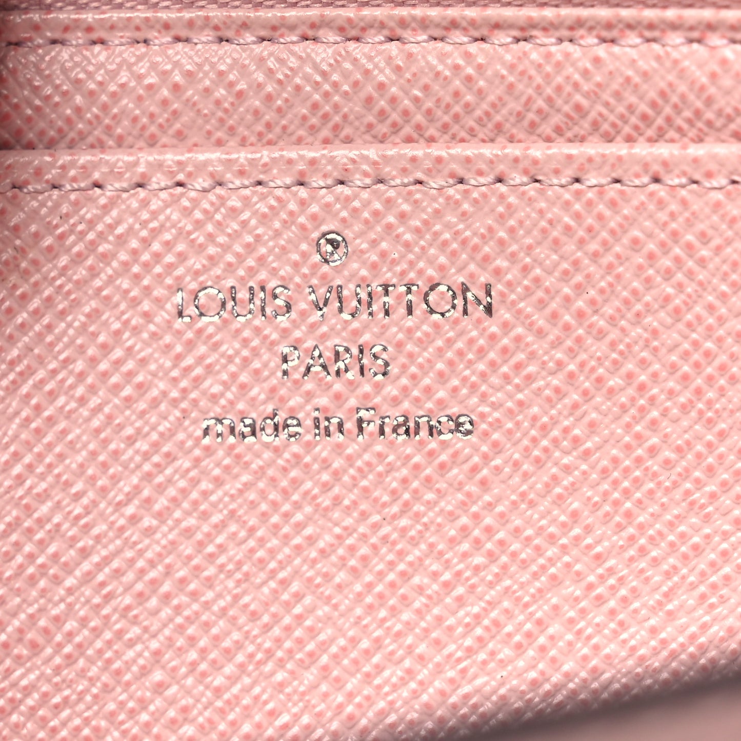 Epi Twist Wallet Rose Ballerine