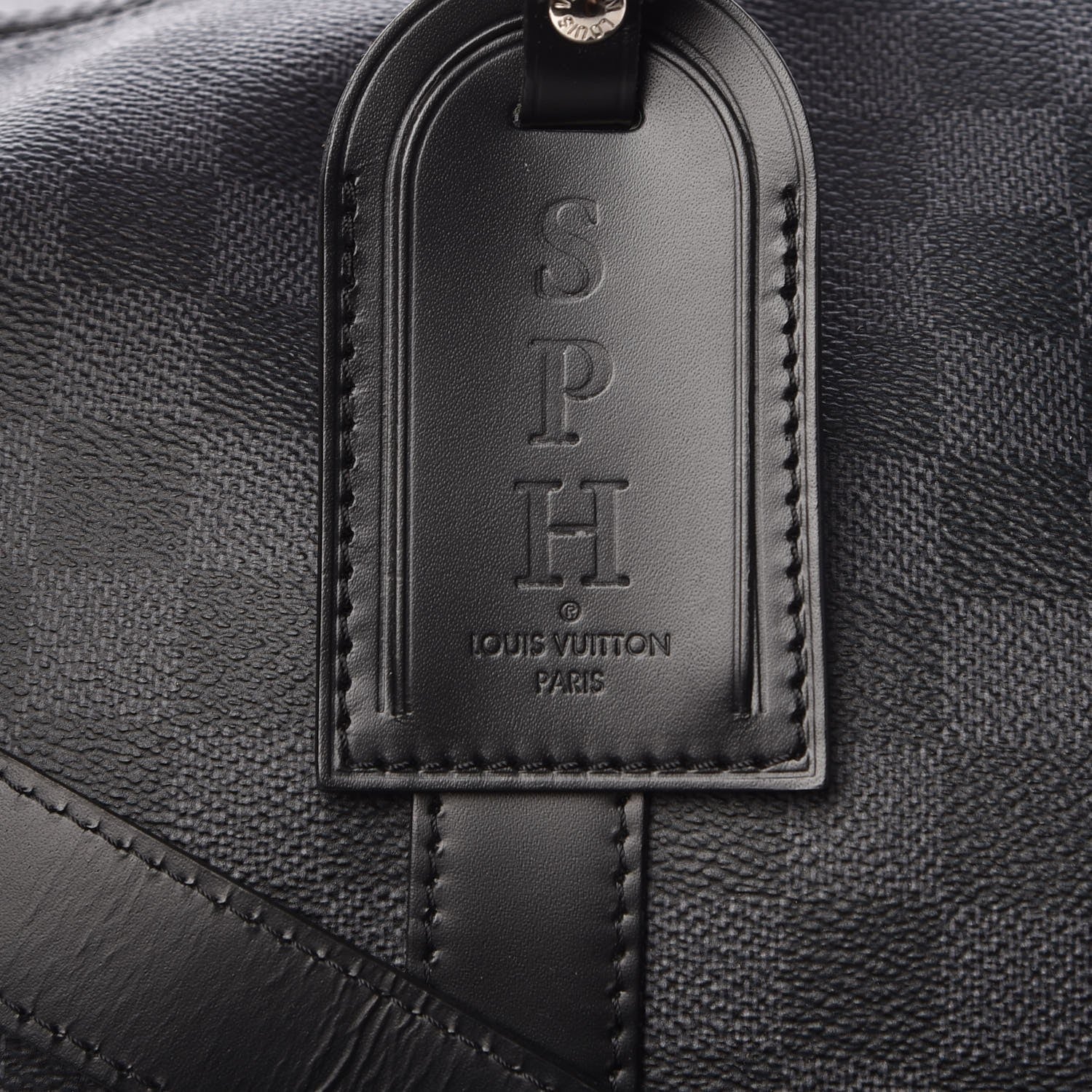 Louis Vuitton Damier Graphite Keepall Bandouliere 55 12 of 13