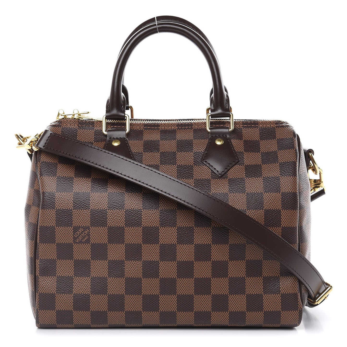 Damier Ebene Speedy Bandouliere 25