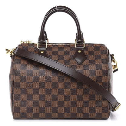 Louis Vuitton Damier Ebene Speedy Bandouliere 25 1 of 10