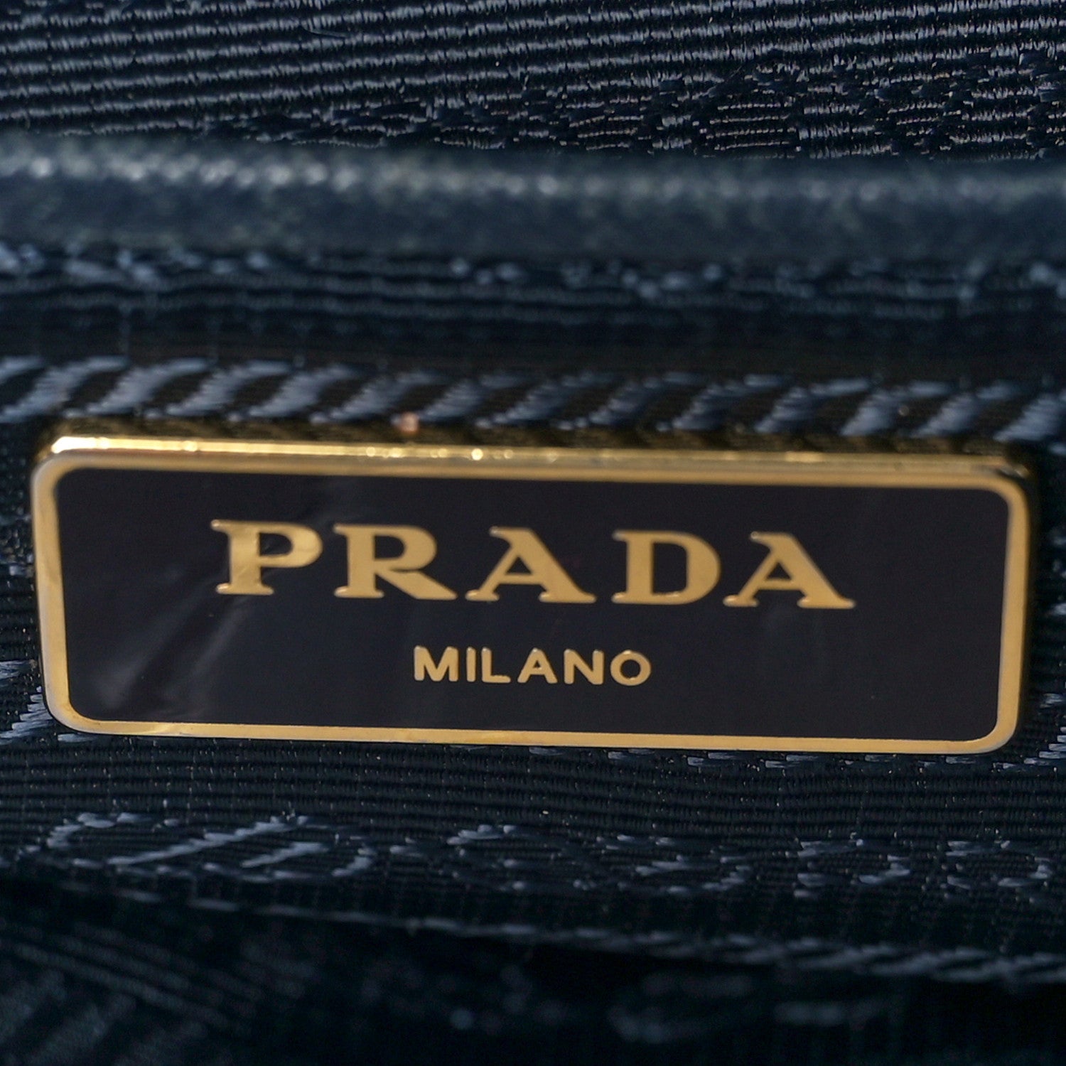 Prada Tessuto Nylon Saffiano Tote Baltico 5 of 7