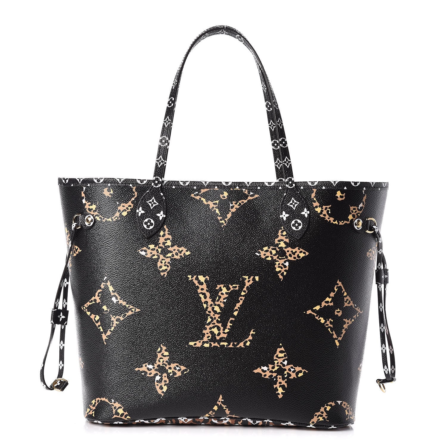 Louis Vuitton Monogram Giant Jungle Neverfull MM Black 1 of 13