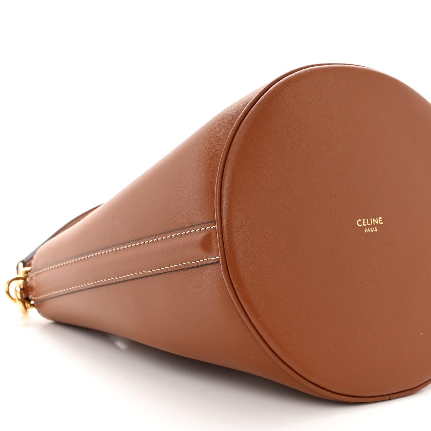 Celine Smooth Calfskin Teen Bucket 16 Tan 8 of 9