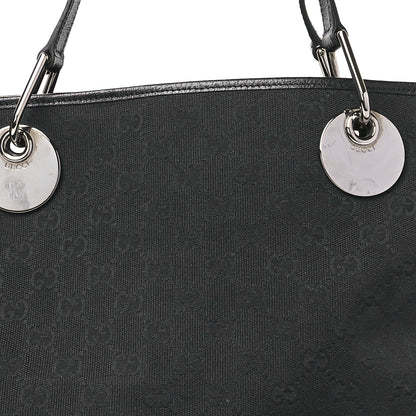 Gucci Monogram Large Eclipse Tote Black 8 of 10