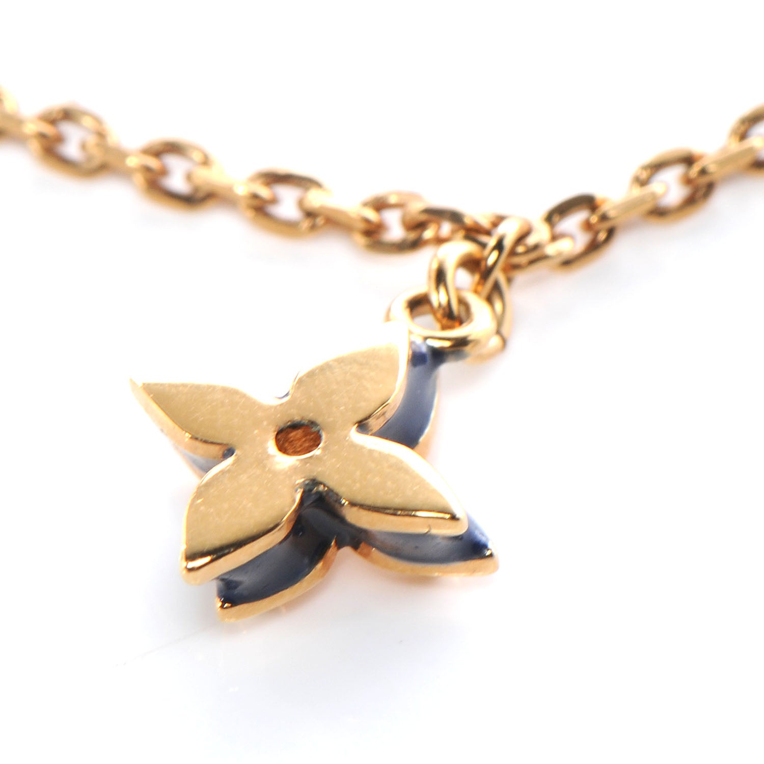 Louis Vuitton Sweet Charms Tiered Necklace Gold 4 of 7