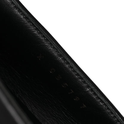 Chanel Calfskin Pearl CC Loafers 40 Black 7 of 9