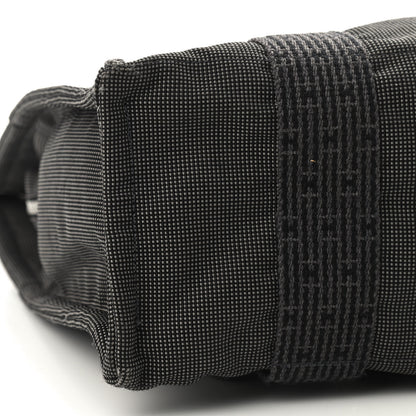 Hermes Canvas Herline Backpack Grey 8 of 9