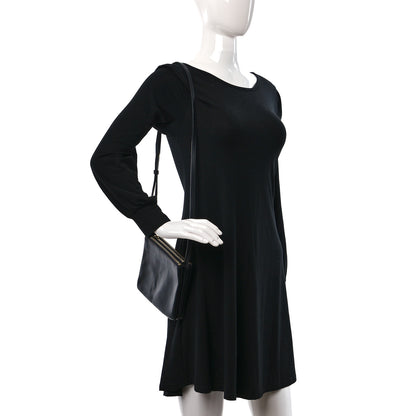 Celine Lambskin Small Trio Crossbody Bag Black 2 of 12