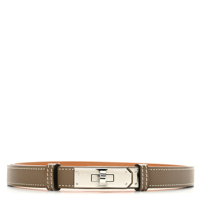 Hermes Epsom Kelly Belt Etoupe 1 of 5